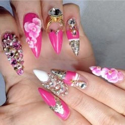 Daily Charme Wedding Season Necklace Dangles / Gold