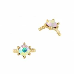 Daily Charme Cora's Ring / Gold / AB Crystal Wedding Season