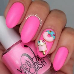 Daily Charme Popsicle / Pink Summer Nails