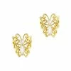 Daily Charme Vintage Diamond Butterfly / Gold