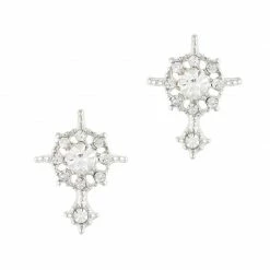 Daily Charme Dollar Store Ornate Compass / Silver