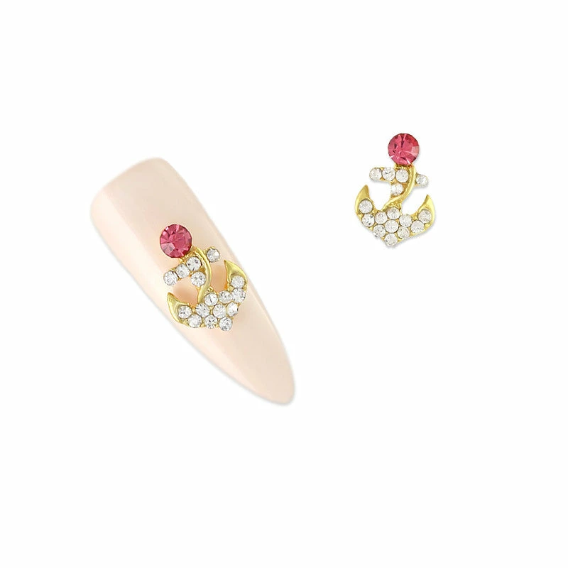 Daily Charme Crystal Anchor / Pink 2 Daily Charme Crystal Anchor / Pink
