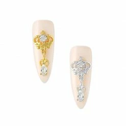 Daily Charme Luxe Crown Dangle / Gold Wedding Season