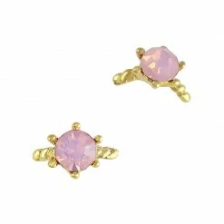 Daily Charme Cora's Ring / Gold / Pink Opal