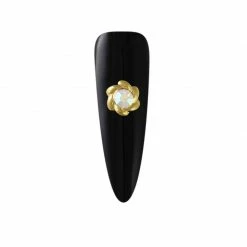 Daily Charme Dollar Store Twisted Round Gem / Gold / AB