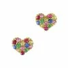 Daily Charme Dollar Store Colorful Crystal Studded Heart