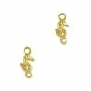 Daily Charme Dollar Store Seahorse Dangle / Gold