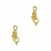 Daily Charme Dollar Store Mermaid Dangle / Gold