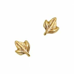 Daily Charme Pyramid Stud With Spike Dangle / Gold