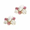 Daily Charme Dollar Store Oval Crystal Cluster / Pink