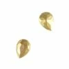 Daily Charme Metallic Pointed Pear Gem / Gold