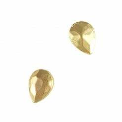 Daily Charme Metallic Pointed Pear Gem / Gold