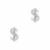 Daily Charme Best Sellers Bling Money Sign / Silver / Small