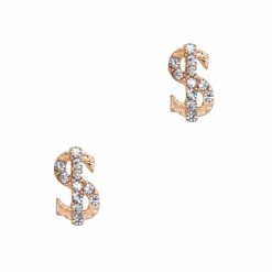 Daily Charme Bling Money Sign / Rose Gold / Small Dollar Store