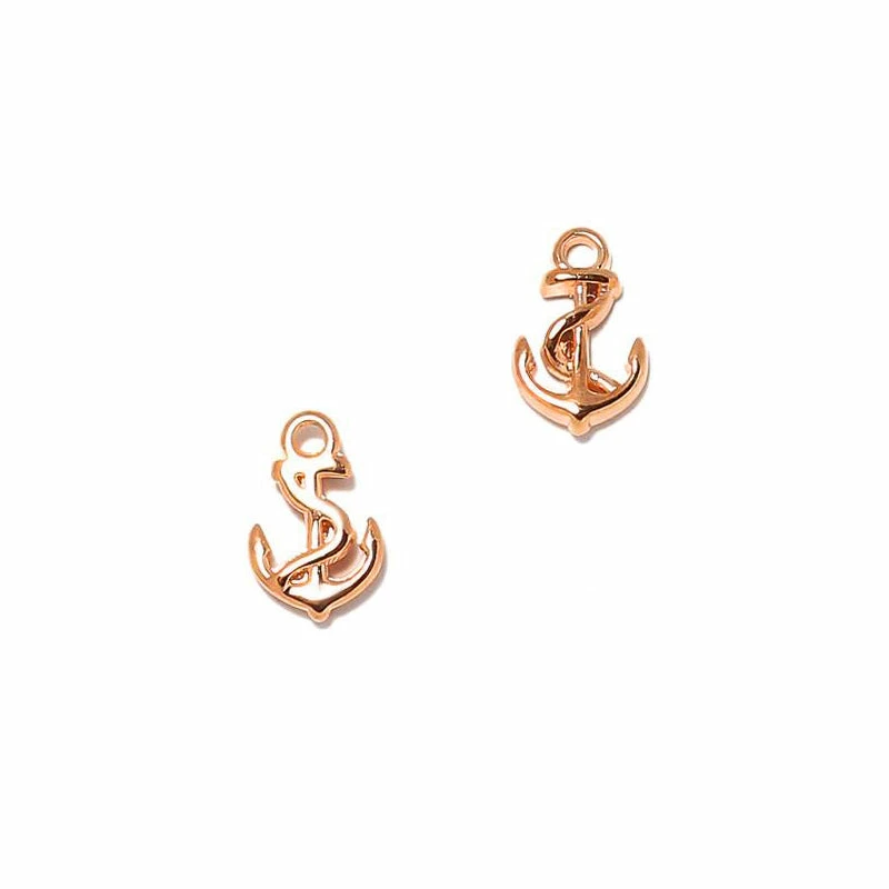Daily Charme Summer Nails Anchor / Rose Gold 1 Daily Charme Summer Nails Anchor / Rose Gold