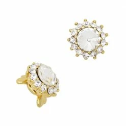 Daily Charme Crystal Sun / Fidget Charm / Gold / Clear