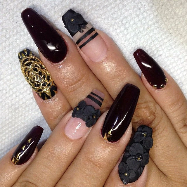 Daily Charme Ornate Rose Armor / Gold Dollar Store 3 Daily Charme Ornate Rose Armor / Gold Dollar Store