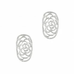 Daily Charme Ornate Rose Armor / Silver Dollar Store