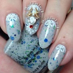 Daily Charme Charms Rudolph The Reindeer / Swarovski Charm 6 Daily Charme Charms Rudolph The Reindeer / Swarovski Charm