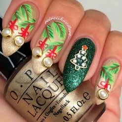 Daily Charme Christmas Tree No. 2 / Gold Charms