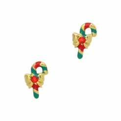 Julia Festive Candy Cane Candy Nails - 20% Off