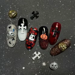 Daily Charme Charms Spooky Pumpkin / Orange