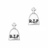 Daily Charme Vintage Tombstone / Silver Charms