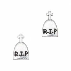 Daily Charme Vintage Tombstone / Silver Charms