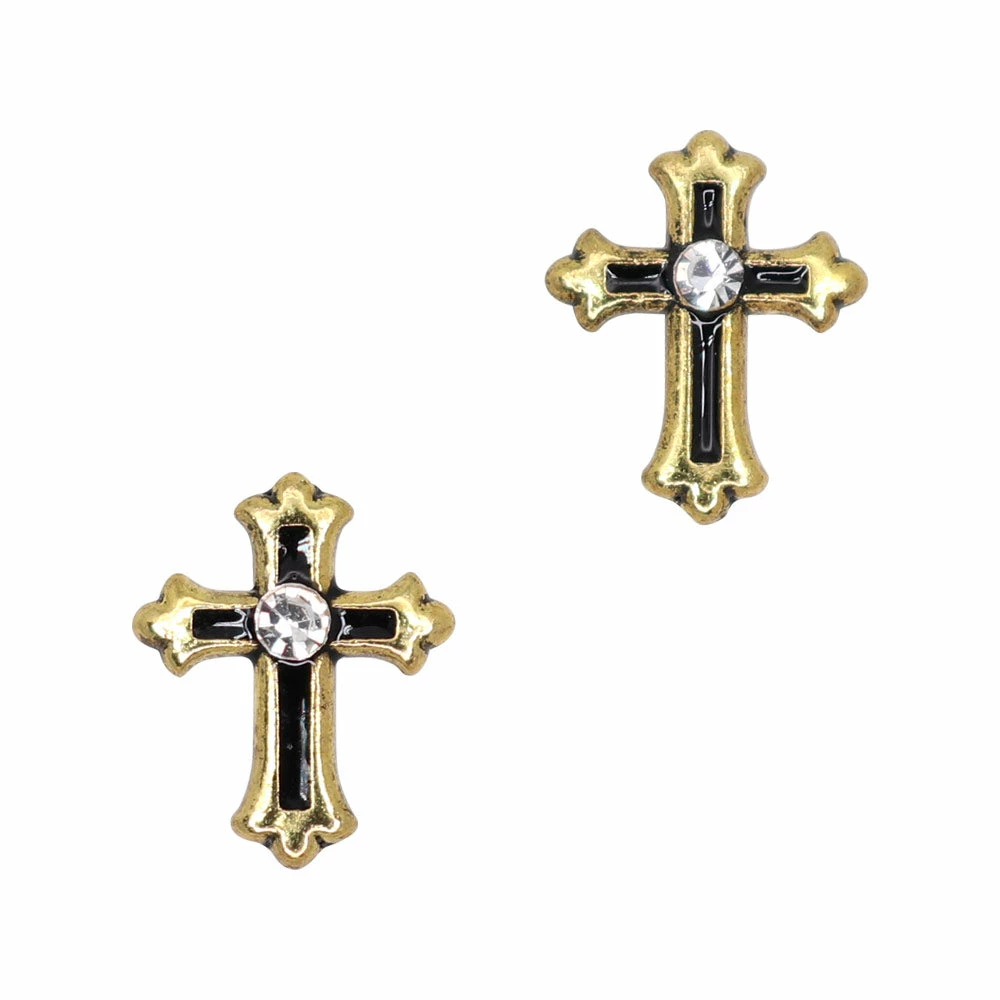 Daily Charme Gothic Cross / Gold Charms 1 Daily Charme Gothic Cross / Gold Charms