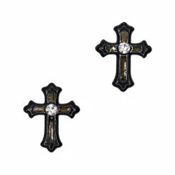 Daily Charme Charms Gothic Cross / Black