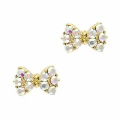 Daily Charme Princess Bow / Swarovski Charm / Gold / AB Crystal Best Sellers