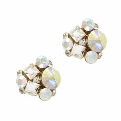 Daily Charme Best Sellers Victorian Cluster / Swarovski Charm / Gold / AB Crystal