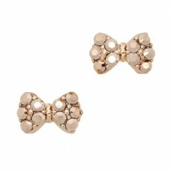 Daily Charme Princess Bow / Swarovski Charm / Rose Gold / Rose Gold