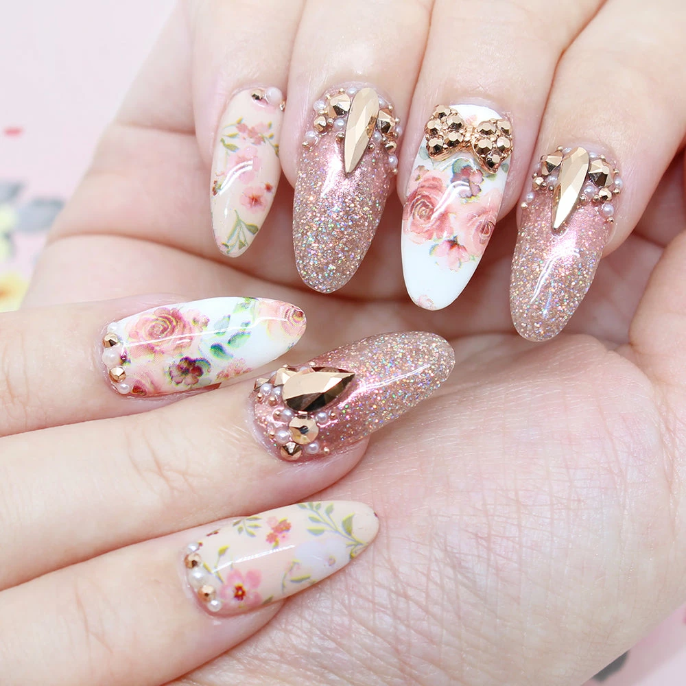 Daily Charme Princess Bow / Swarovski Charm / Rose Gold / Rose Gold 5 Daily Charme Princess Bow / Swarovski Charm / Rose Gold / Rose Gold