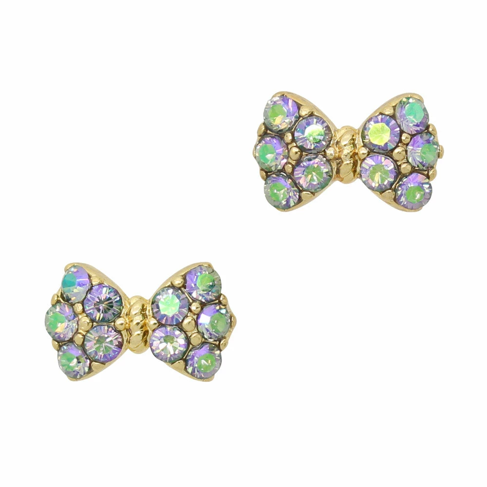 Daily Charme Princess Bow / Swarovski Charm / Gold / Paradise Shine 1 Daily Charme Princess Bow / Swarovski Charm / Gold / Paradise Shine