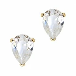 Daily Charme Wedding Season Oversize Fancy Pear Cut / Swarovski Charm / Gold / Clear