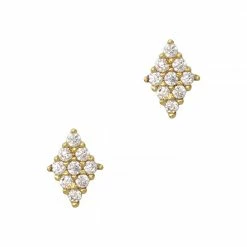 Daily Charme Mini Rhombus / Zircon Charm / Gold Charms