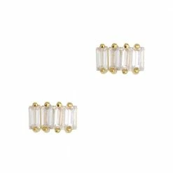 Daily Charme Vintage Diamond Band / Zircon Charm / Gold