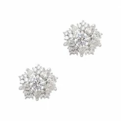 Daily Charme Charms Crystal Fractal / Zircon Charm / Silver