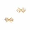 Daily Charme Boutique Bow / Zircon Charm / Gold