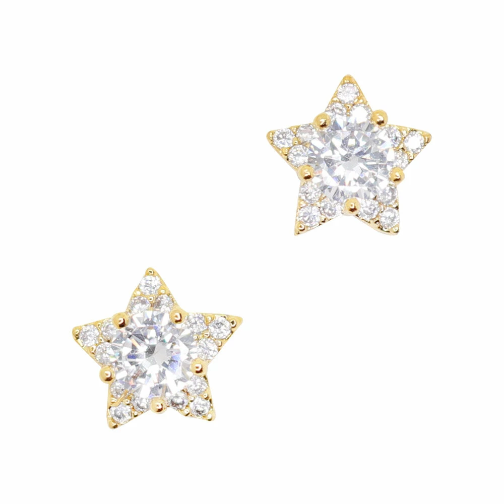 Daily Charme Charms Mystical Star / Zircon Charm / Gold 1 Daily Charme Charms Mystical Star / Zircon Charm / Gold