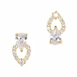 Daily Charme Royal Pear Drop / Zircon Charm / Gold Charms