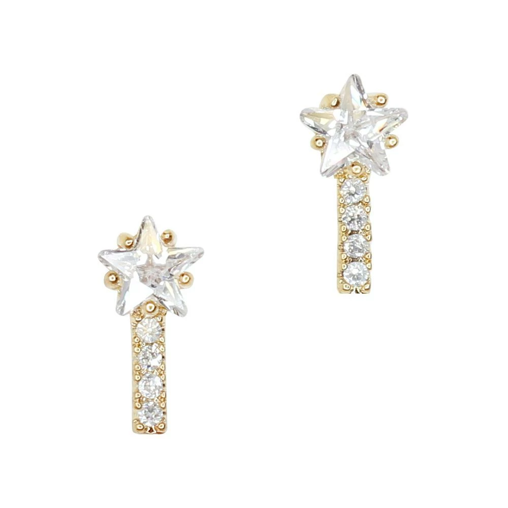 Daily Charme Summer Nails Star Drop Bar / Zircon Charm / Gold 1 Daily Charme Summer Nails Star Drop Bar / Zircon Charm / Gold