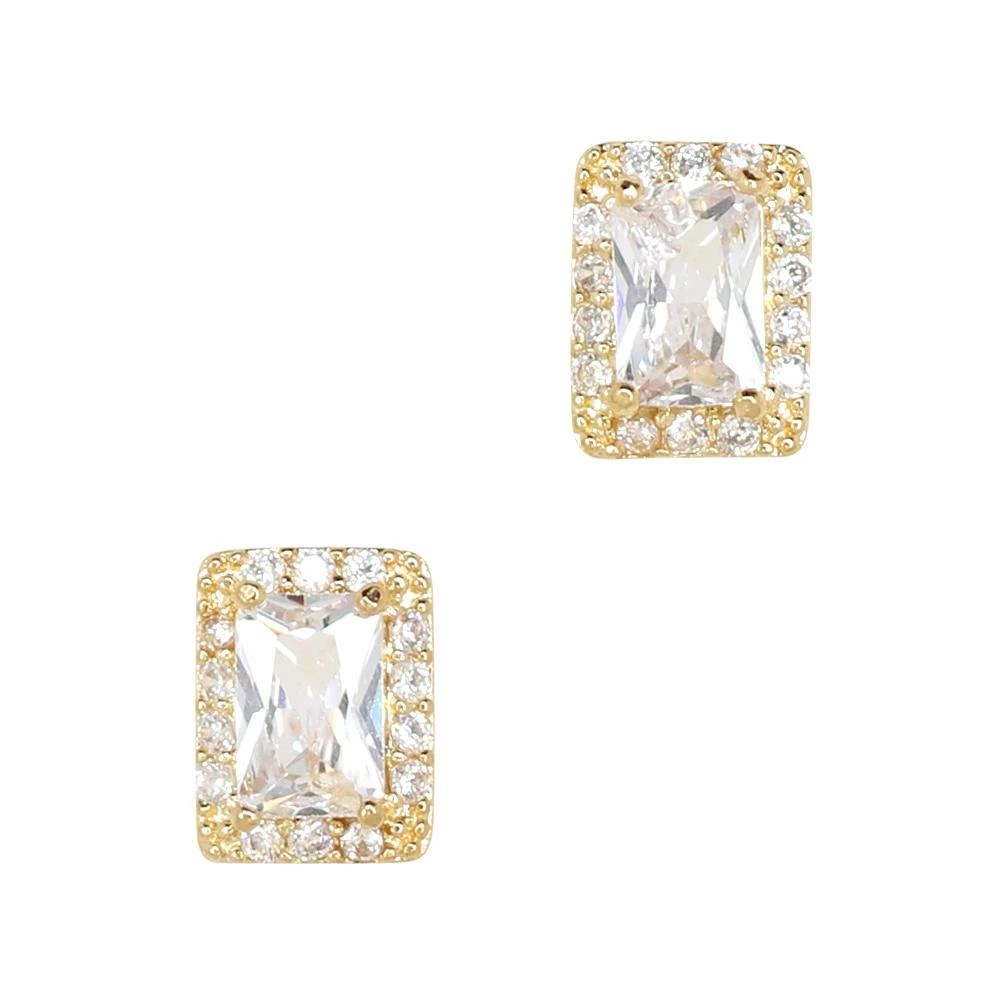 Daily Charme Gilded Rectangle / Zircon Charm / Gold Charms 1 Daily Charme Gilded Rectangle / Zircon Charm / Gold Charms