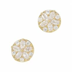 Daily Charme Brilliant Bellflower / Zircon Charm / Gold Charms