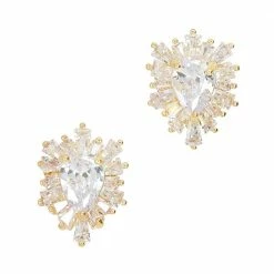 Daily Charme Crystalline Shield / Zircon Charm / Gold Best Sellers