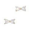 Daily Charme Dapper Bow / Zircon Charm / Gold Wedding Season