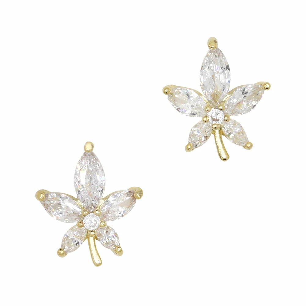 Daily Charme Charms Mary Jane / Zircon Charm / Gold 1 Daily Charme Charms Mary Jane / Zircon Charm / Gold