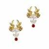 Daily Charme Rudolph The Reindeer / Zircon Charm / Gold