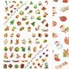 1688 - MeiCaiLin Holiday Cute Nail Art Sticker / Joy